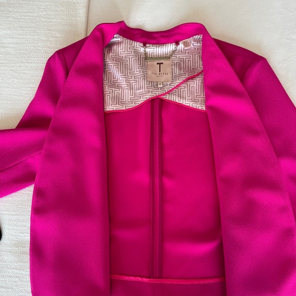 TED BAKER - Pink Jacket - Size 2 (US6) - Picture 8 of 13